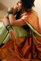 Mint Rani Korvai Kanchipuram