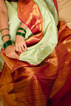Mint Rani Korvai Kanchipuram