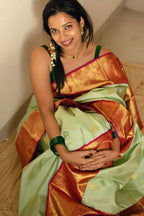 Mint Rani Korvai Kanchipuram