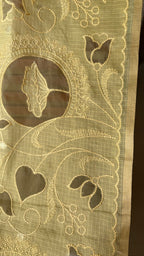 Floral Cutwork Kota Silk