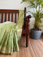 Pistachio Pearl Raw Mango Silk