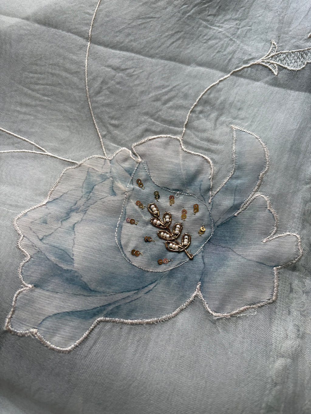 Dew Mist Organza Silk