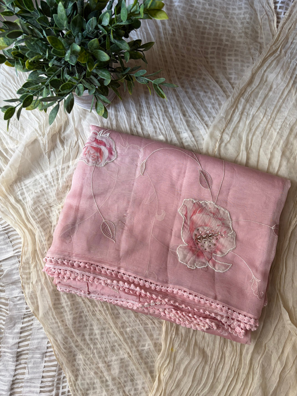 Dew Mist Organza Silk
