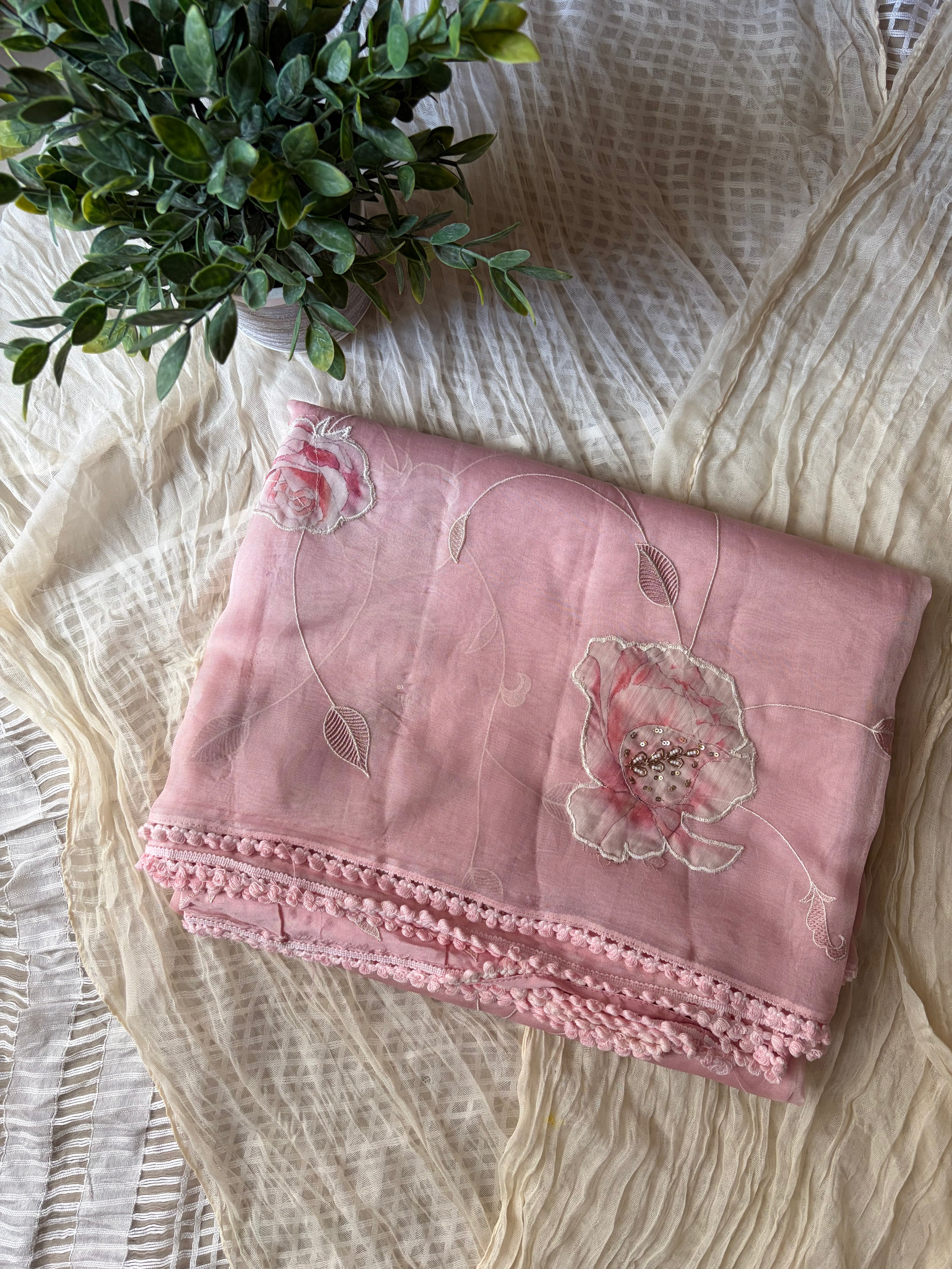 Dew Mist Organza Silk
