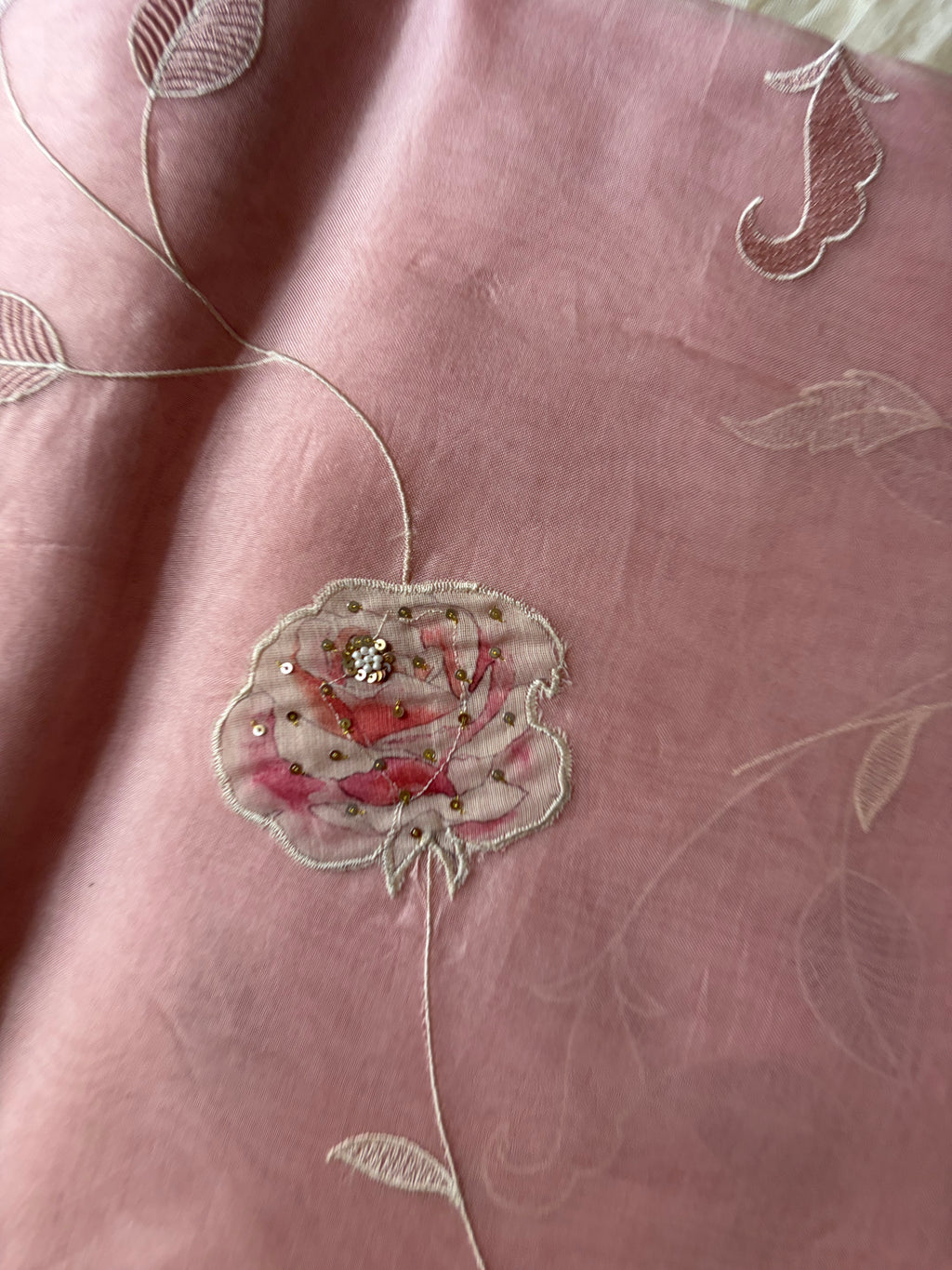 Dew Mist Organza Silk