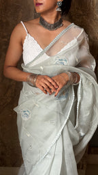 Dew Mist Organza Silk