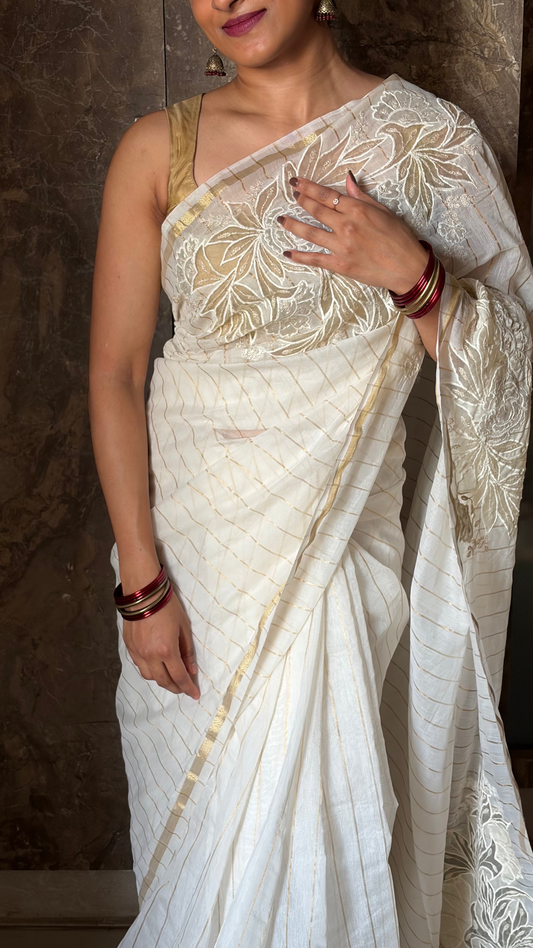 Swarna Malar Mul Chanderi