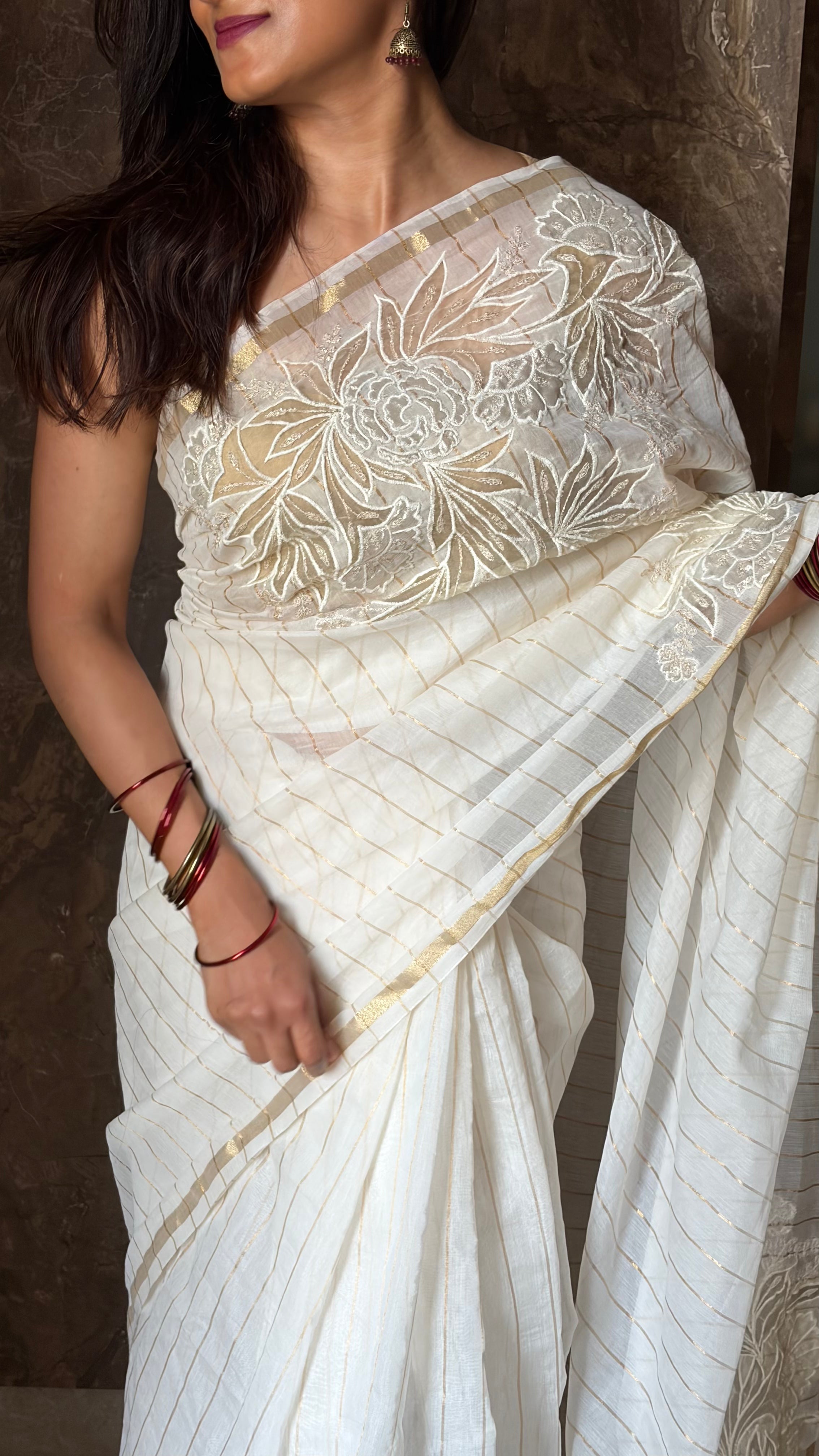 Swarna Malar Mul Chanderi