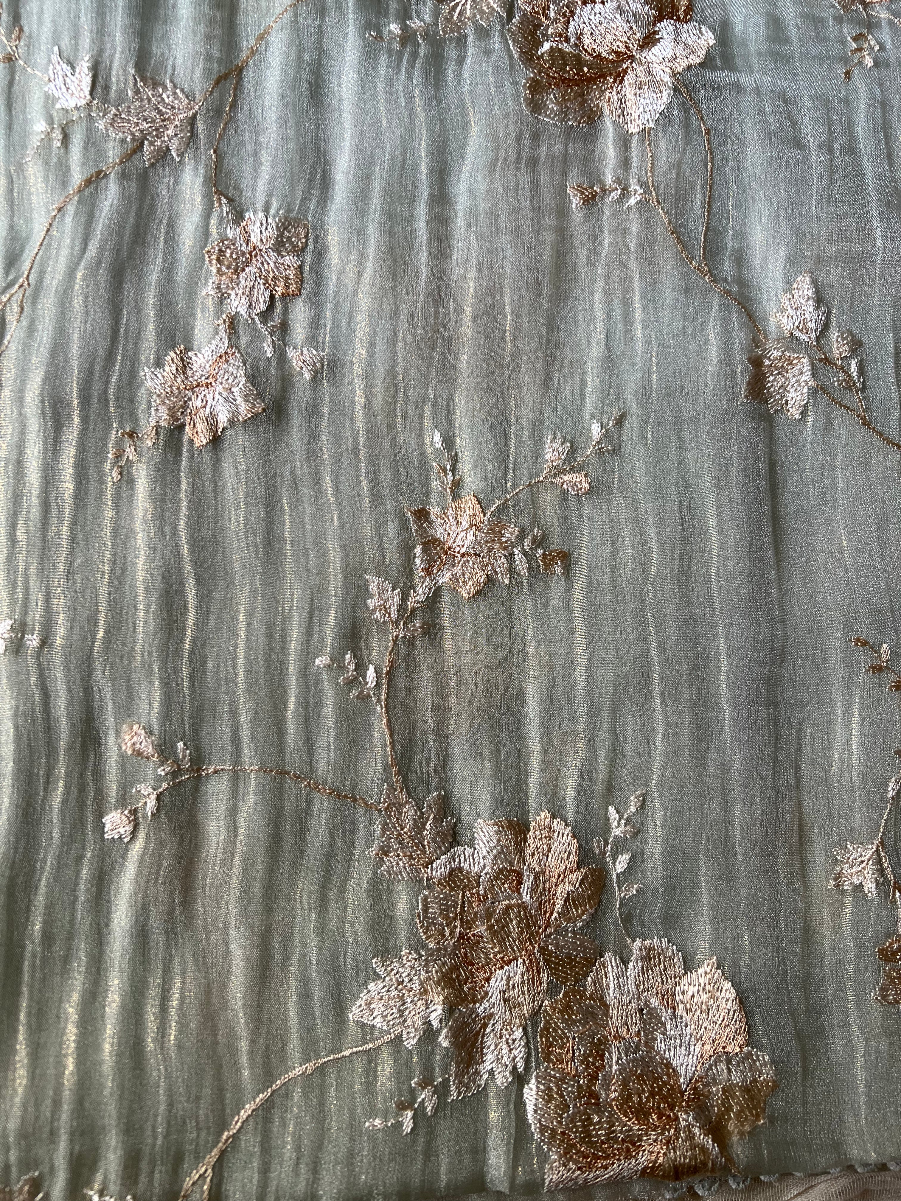 Sage Shimmer Crushed Tissue