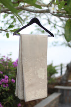 Ivory Petal Organza Silk