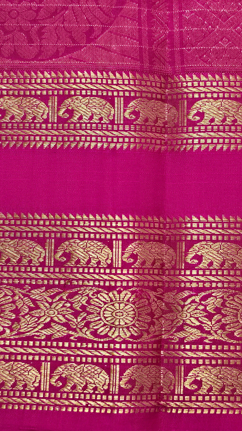 Checkered Flame Heritage Kanchipuram