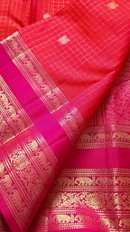 Checkered Flame Heritage Kanchipuram