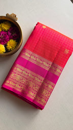 Checkered Flame Heritage Kanchipuram